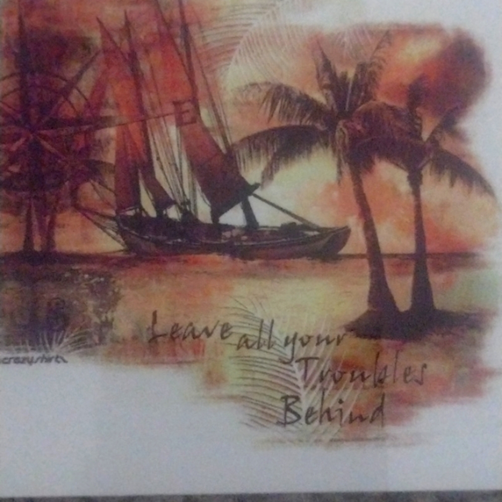 Inspirational sticker from Hawaii